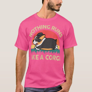 Funny Corgi Nichts läuft wie ein Tri Corgi Geschen T-Shirt