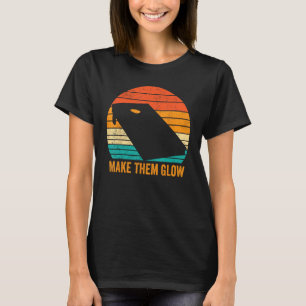 Funny Cornhole Cornhole Maisloch Retro machen sie T-Shirt