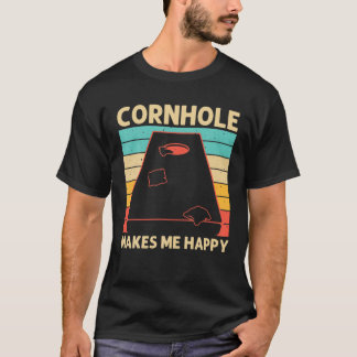 Funny Cornhole für Männer Frauen Sack Toss Game Be T-Shirt