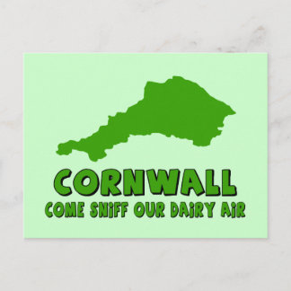 Funny Cornwall Postkarte