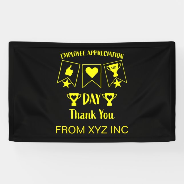 Funny Corporate HR Geschenke Postkarte Banner (Horizontal)