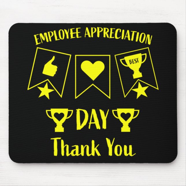 Funny Corporate HR spendet Kaffeepause Tasse Mousepad (Vorne)