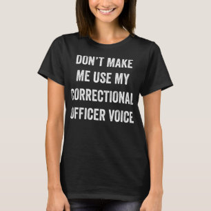 Funny Corrector Gefängniswärter Krieg T-Shirt