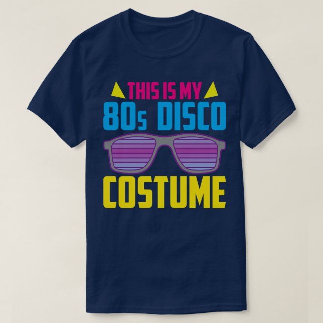 Funny Costume 80er Disco Party 80er Generation Ret T-Shirt (Design vorne)