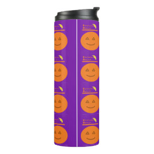 Funny Costume Design Pumpkin Thermal Tumbler Thermosbecher