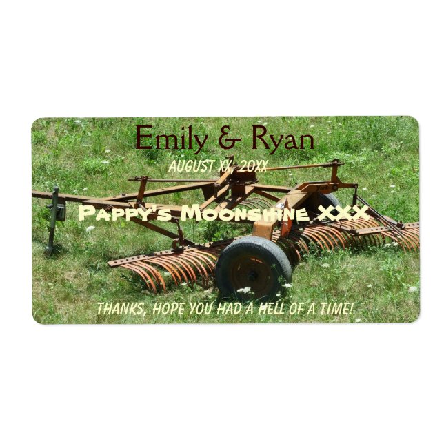 Funny, Country Western, Bier / Wein (Vorne)