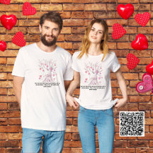 Funny Couple Matching Pink Heart Tree Valentines