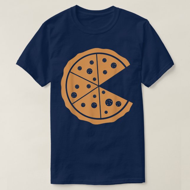 Funny Couple Matching Valentine's Day Pizza Lover T-Shirt (Design vorne)
