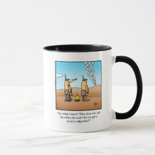 Funny Couple Spaß Cartoon Tasse Geschenk