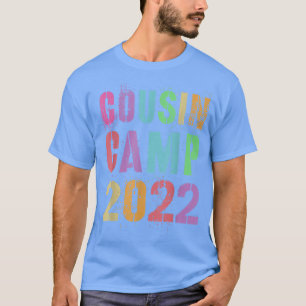 Funny COUSIN CAMP 2022 Oma Opa Sommerlager T-Shirt