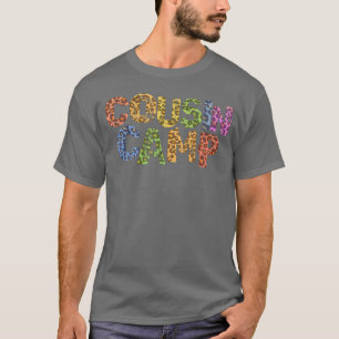 Funny COUSIN CAMP Leopard Print Oma Opa Re T-Shirt