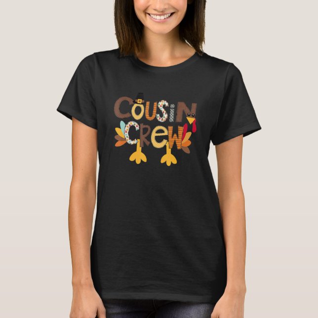 Funny Cousin Crew T-Shirt (Vorderseite)