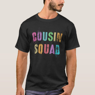Funny COUSIN SQUAD Oma Opa Camp Summer Tri T-Shirt