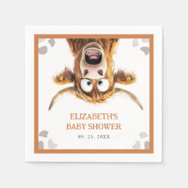 Funny Cow Baby Dusche Serviette