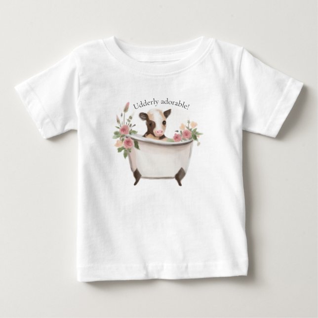 Funny Cow Baby Top T - Shirt (Vorderseite)