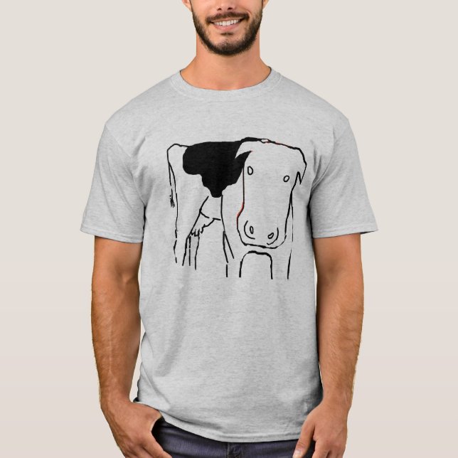 Funny Cow Dairy Farm T-Shirt (Vorderseite)