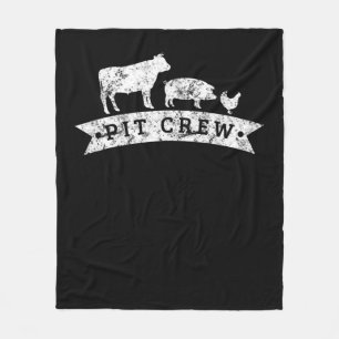 Funny Cow Pig Chicken Liebhaber Geschenk   Funny G Fleecedecke