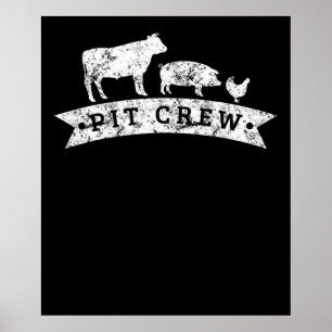 Funny Cow Pig Chicken Liebhaber Geschenk   Funny G Poster