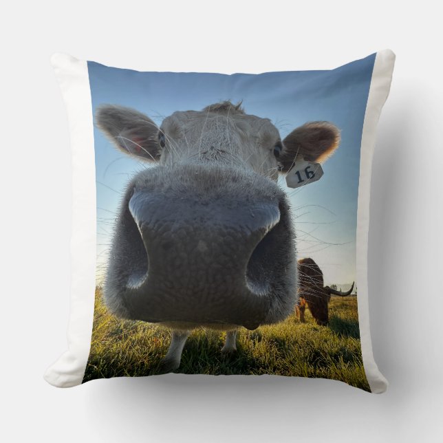 Funny Cow Pillow Kissen (Vorderseite)