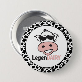 Funny Cow Pub Button