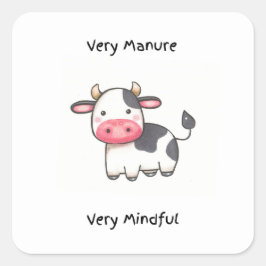 Funny Cow Sticker