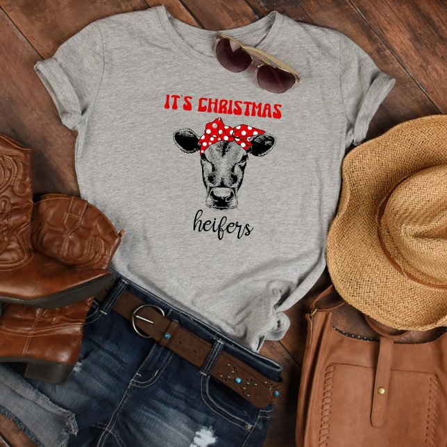 Funny Cow Weihnachts-T - Shirt (Von Creator hochgeladen)