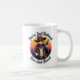 Funny Cowboy Cat | Du hast einfach nur gestopft Kaffeetasse