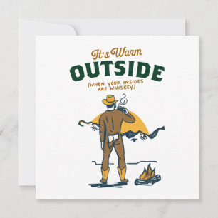 Funny Cowboy Drink Whiskey