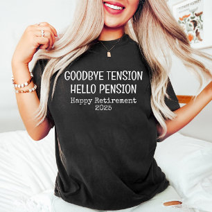 Funny Coworker Farewell Colleague Rentirement Blac T-Shirt