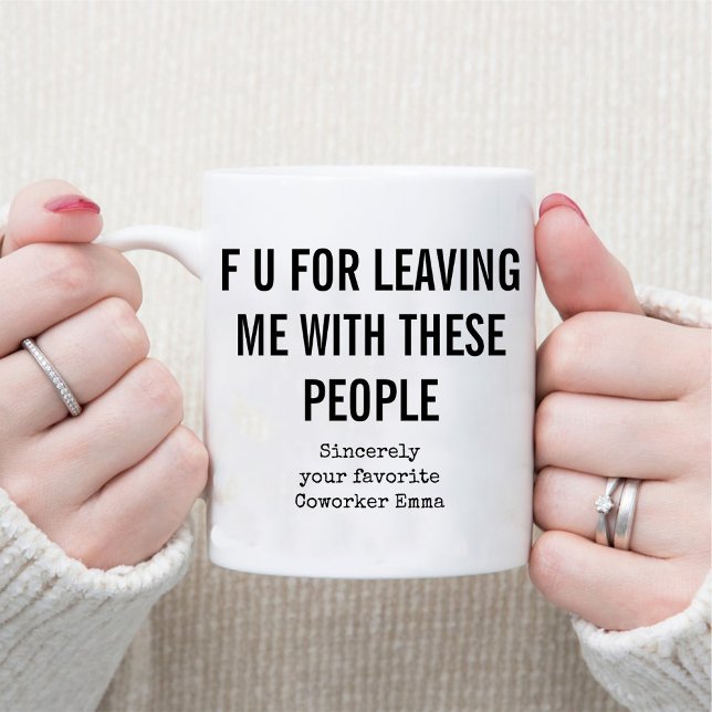 Funny Coworker geht weg / Büro Humor Kaffee Tasse (Funny Coworker Going Away / Office Humor Coffee Mug)