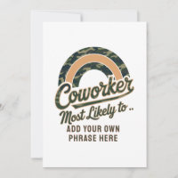 Funny Coworker gibt höchstwahrscheinlich : PERSONA