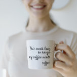 Funny Coworker gift Spaß Trendy Jumbo-Tasse<br><div class="desc">Funny Spaß Trendy Coworker Tasse mit moderner Typografie</div>