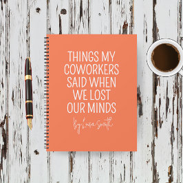 Funny Coworker Journal for Hospital Staff & Doctor Notizbuch