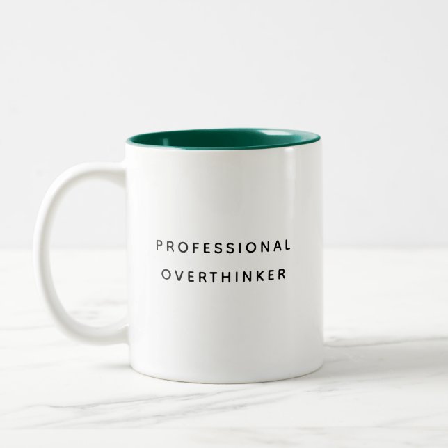 Funny Coworker Quotes Office Humor Gift Mug Zweifarbige Tasse (Links)