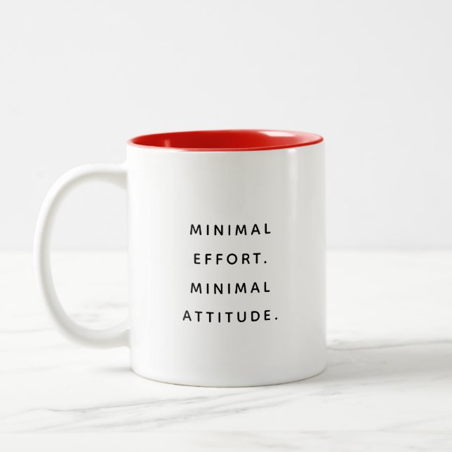 Funny Coworker Quotes Office Humor Gift Mug Zweifarbige Tasse (Links)