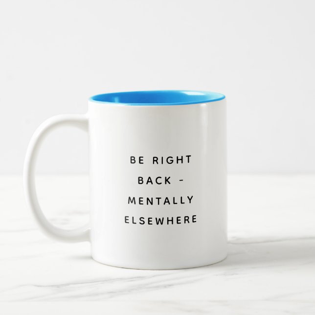 Funny Coworker Quotes Office Humor Gift Mug Zweifarbige Tasse (Links)