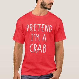 Funny Crab Halloween Kostüm Männer Frauen Boy Girl T-Shirt