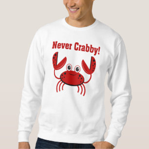 Funny Crab Sweatshirt