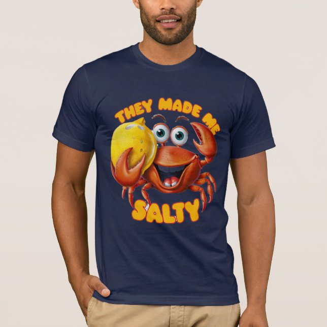 Funny Crab T-Shirt (Vorderseite)