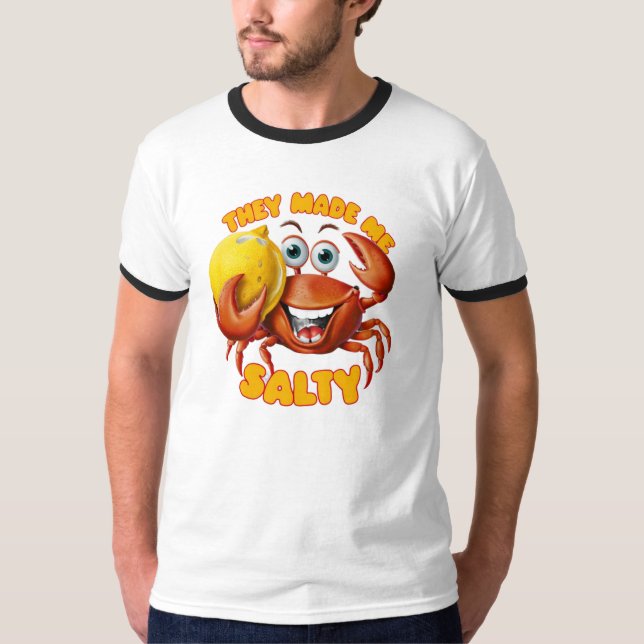 Funny Crab T-Shirt (Vorderseite)