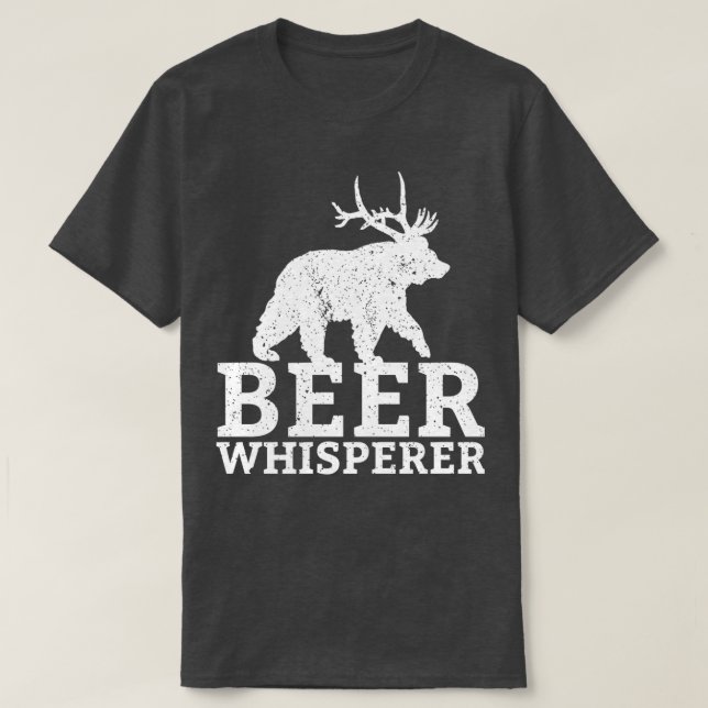 Funny Craft Biertrinkgeschenke für Bärenbrauer T-Shirt (Design vorne)