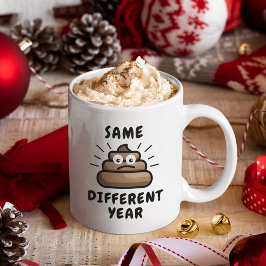 Funny Crap Jahr Weihnachtsgeschenk Kaffeetasse