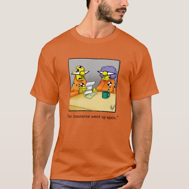 Funny Crash Test Dummies Spaß Tee Shirt (Vorderseite)