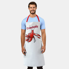Funny Crawdaddy Red Crayfish Schürze