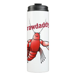 Funny Crawdaddy Red Crayfish Thermosbecher