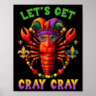Funny Crawfish Kostüm Kinder Kleinkind Jungs Mens  Poster