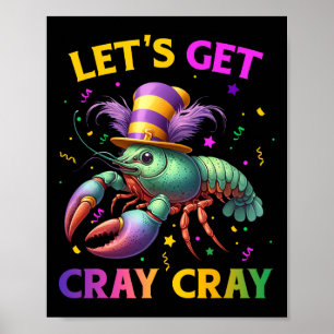 Funny Crawfish Kostüm Kinder Kleinkind Jungs Mens Poster