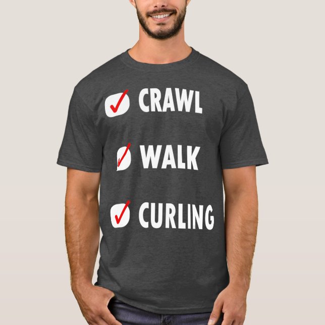 Funny Crawl Wanderung T-Shirt (Vorderseite)