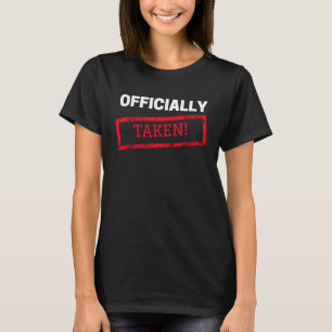 Funny Crazy Girlfriend Embarrassing Paare T-Shirt