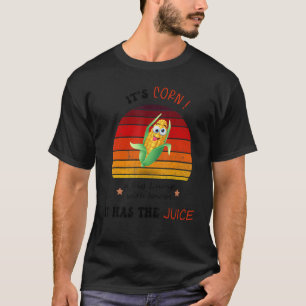 Funny Crazy lacht Mais, größte Klumpen mit Knobs T-Shirt